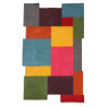 AKCE: 200x290 cm Ručně všívaný kusový koberec Abstract Collage Multi