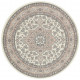 AKCE: 160x160 (průměr) kruh cm Kruhový koberec Mirkan 104443 Cream/Rose