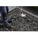AKCE: 80x150 cm Kusový orientální koberec Flatweave 104807 Black/Cream – na ven i na doma