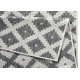 AKCE: 160x230 cm Kusový koberec Twin-Wendeteppiche 103126 grau creme – na ven i na doma