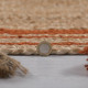 Kusový koberec Lunara Jute Circle Orange