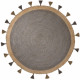 Kusový koberec Lunara Grey kruh