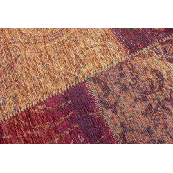 Kusový koberec Manhattan Patchwork Chenille Terracotta