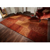 Kusový koberec Manhattan Patchwork Chenille Terracotta