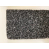 Metrážový koberec Santana 50 černá s podkladem gel, zátěžový