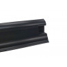 Lišta PVC obvodová SLK50 W110 Černa