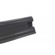 Obvodová lišta SLK50 W146 Tmavě šedá pro PVC