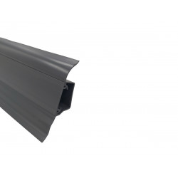 Soklová podlahová lišta SLK50 W146 Tmavě šedá