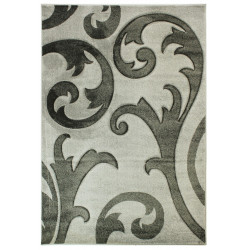 AKCE: 160x230 cm Kusový koberec Hand Carved Elude Grey/Grey