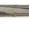 AKCE: 60x230 cm Kusový koberec Hand Carved Elude Grey/Grey