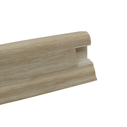 DOPRODEJ: Soklová podlahová lišta SLK50 W469 Jasan sibiřský