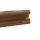 Obvodová lišta SLK50 W278 Afzelia tmavá pro PVC