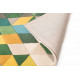 AKCE: 160x220 cm Ručně všívaný kusový koberec Illusion Prism Green/Multi