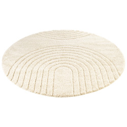 Kusový koberec Norwalk 105104 cream kruh