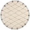 Kusový koberec Norwalk 105107 cream, grey kruh