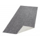 AKCE: 80x150 cm Kusový koberec Twin-Wendeteppiche 103097 grau creme – na ven i na doma