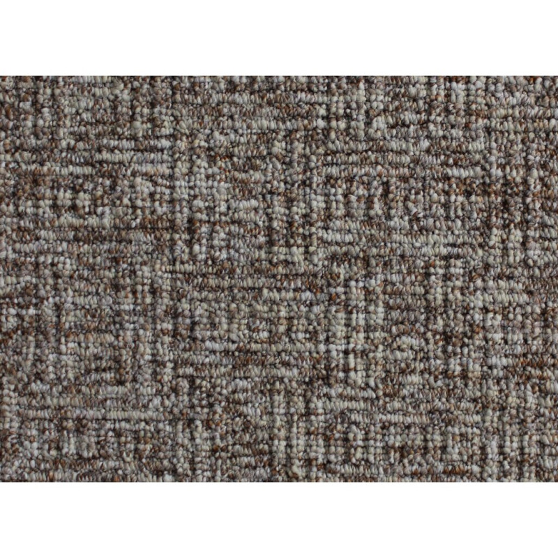 Metrážový koberec Optik 14 Hnědý