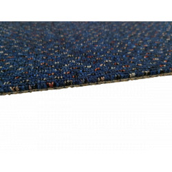 Metrážový koberec New Techno 3535 tm. modré, zátěžový