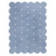 AKCE: 120x160 cm Přírodní koberec, ručně tkaný Biscuit Blue