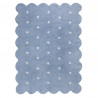 AKCE: 120x160 cm Přírodní koberec, ručně tkaný Biscuit Blue