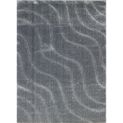 AKCE: 200x290 cm Kusový koberec Softy 3D 2244 GREY
