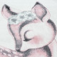 AKCE: 120x120 (průměr) kruh cm Dětský kusový koberec Bambi 850 pink kruh