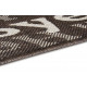 Protiskluzová rohožka Weave 105257 Taupe Brown Cream - na ven i na doma