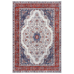 Kusový koberec Asmar 104964 light grey, red, blue