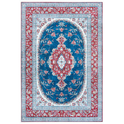 Kusový koberec Asmar 104966 ruby red, blue, light blue