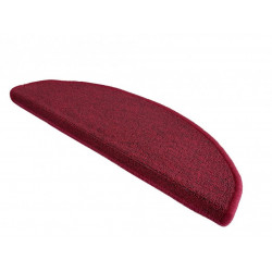 Nášlapy na schody Astra červená půlkruh, samolepící