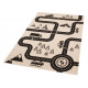 AKCE: 120x170 cm Dětský kusový koberec Vini 103024 Road Map Charly 120x170 cm
