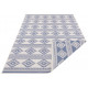 Kusový koberec Mujkoberec Original Nora 103741 Blue, Creme – na ven i na doma