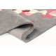 AKCE: 80x150 cm Ručně všívaný kusový koberec Infinite Blossom Charcoal/Pink