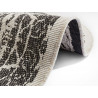 Kusový koberec Mujkoberec Original Nora 104157 Black Creme kruh