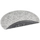 Kusový koberec Mujkoberec Original Nora 105005 Black Creme kruh