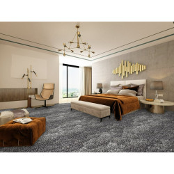 Metrážový koberec Apollo Soft antra - neúčtujeme odřezky z role