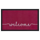 Protiskluzová rohožka Welcome 105379 Pink - na ven i na doma
