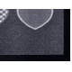 Rohožka Printy 105368 Dark grey - na ven i na doma