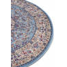 Kusový koberec Herat 105275 Blue Cream kruh