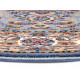 Kusový koberec Herat 105275 Blue Cream kruh