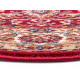 Kusový koberec Herat 105276 Red Cream kruh