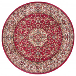 Kusový koberec Herat 105276 Red Cream kruh