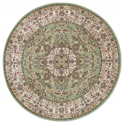 Kusový koberec Herat 105277 Sage green Cream kruh
