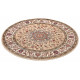 Kusový koberec Herat 105280 Beige Cream kruh