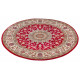 Kusový koberec Herat 105281 Red Cream kruh
