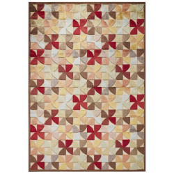 AKCE: 80x125 cm Kusový koberec Creative 103966 Brown/Multicolor z kolekce Elle