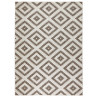 Kusový koberec Twin-Wendeteppiche 103133 braun creme