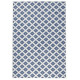 Kusový koberec Twin-Wendeteppiche 103128 blau creme