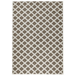 Kusový koberec Twin-Wendeteppiche 103127 braun creme