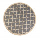 Kusový koberec Florence Alfresco Padua Beige/Anthracite kruh – na ven i na doma
